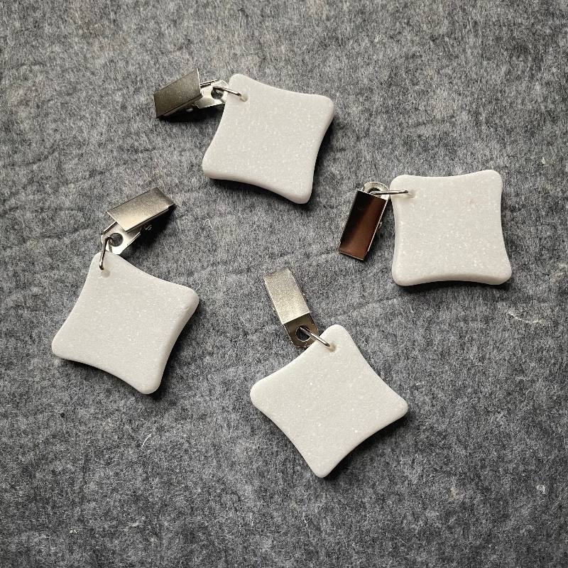 Set of 4 White Grey Marble Star Table Cover Weight Hangers - 副本 Set of 4 White Grey Marble Star Table Cover Weight Hangers - 副本
