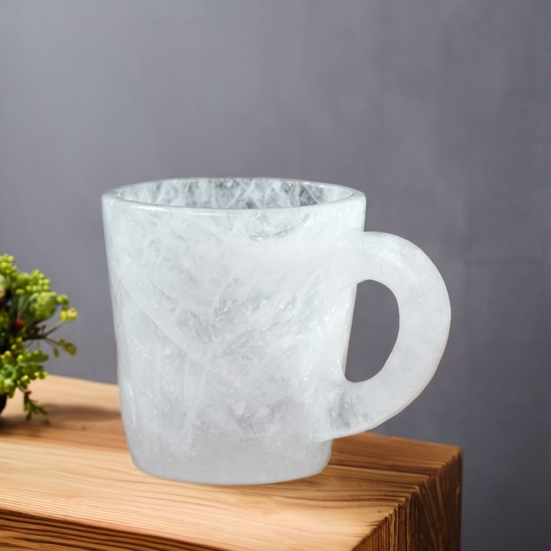 Clear Quartz Cup Water Bottle Clear Quartz Cup Water Bottle