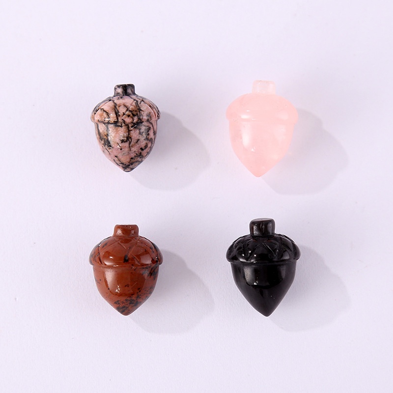 Engraving Pine Nuts Shape Crystal Engraving Pine Nuts Shape Crystal