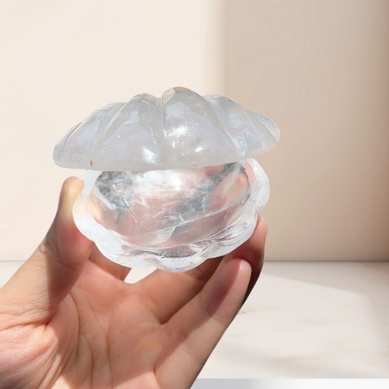 Handmade Natural Crystal Seashell Handmade Natural Crystal Seashell