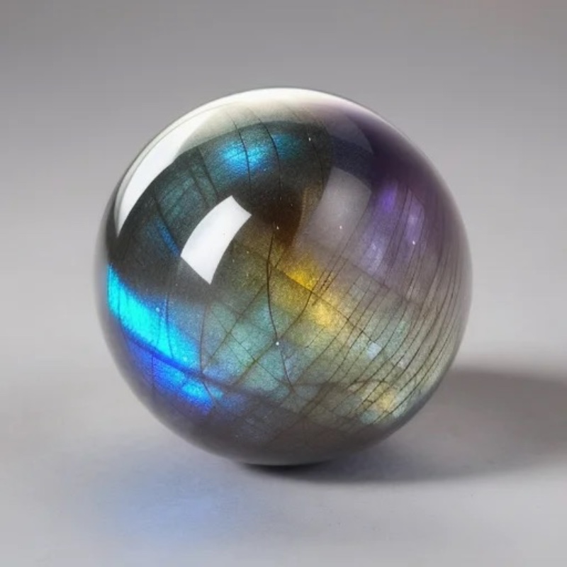 Labradorite round Jade Quartz Ball Labradorite round Jade Quartz Ball