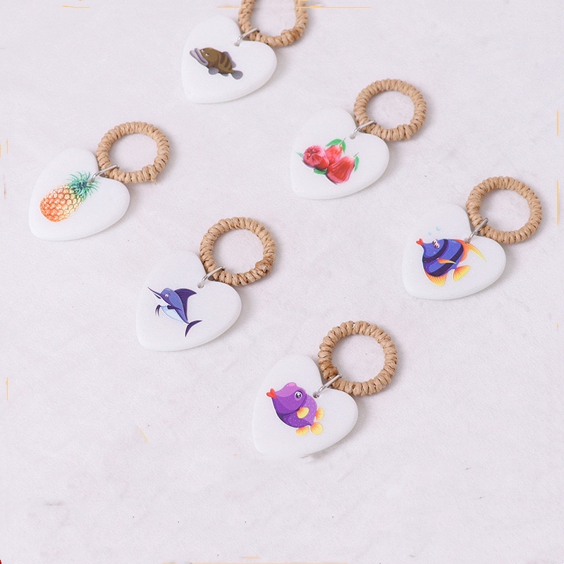 Morden Woven Love Stainless Steel Keychain Morden Woven Love Stainless Steel Keychain