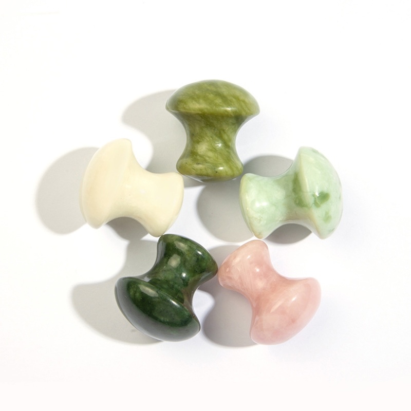 Natural Jade Gua Sha Mushroom Scraping Massage Tool Natural Jade Gua Sha Mushroom Scraping Massage Tool