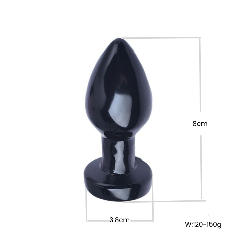 Natural Obsidian Rose Quartz Aventurine Anal Dildo Natural Obsidian Rose Quartz Aventurine Anal Dildo